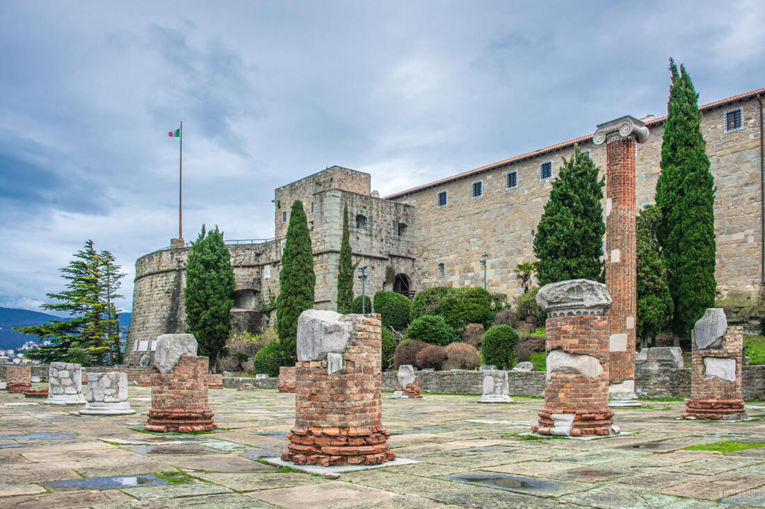 Hrad San Giusto a archeologické pozůstatky, Terst