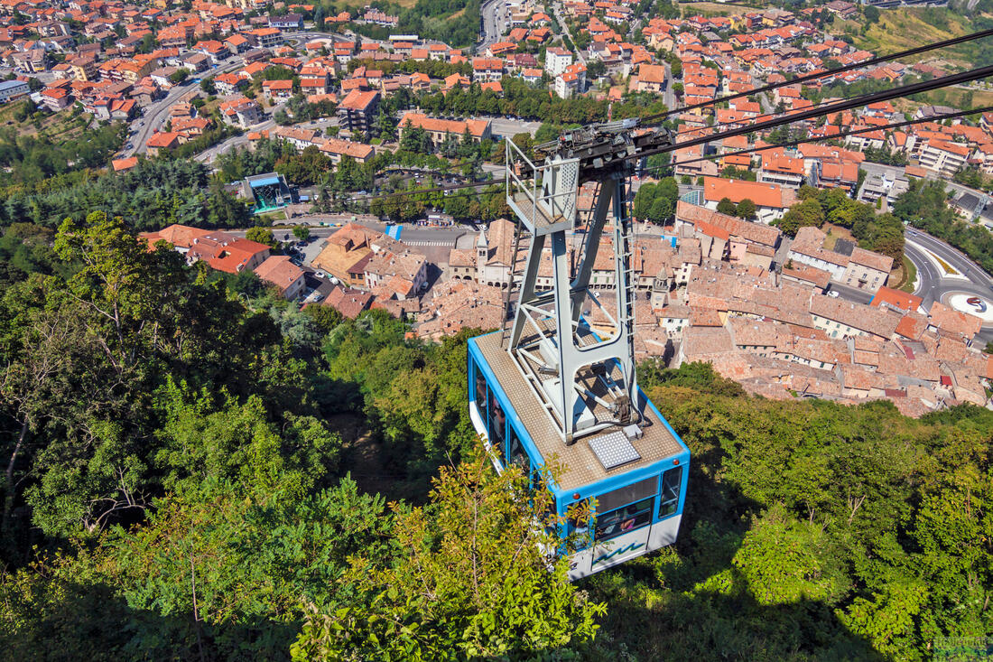 lanovka San Marino