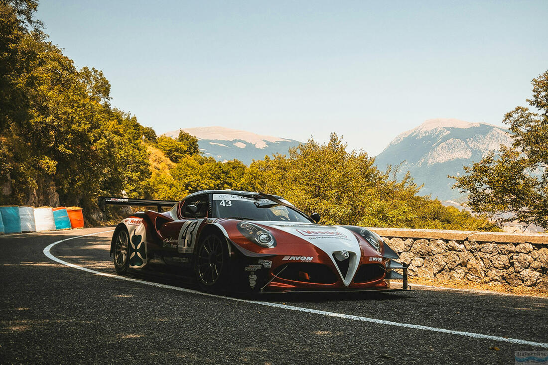 Alfa Romeo 4C, Morano Calabro, Itálie