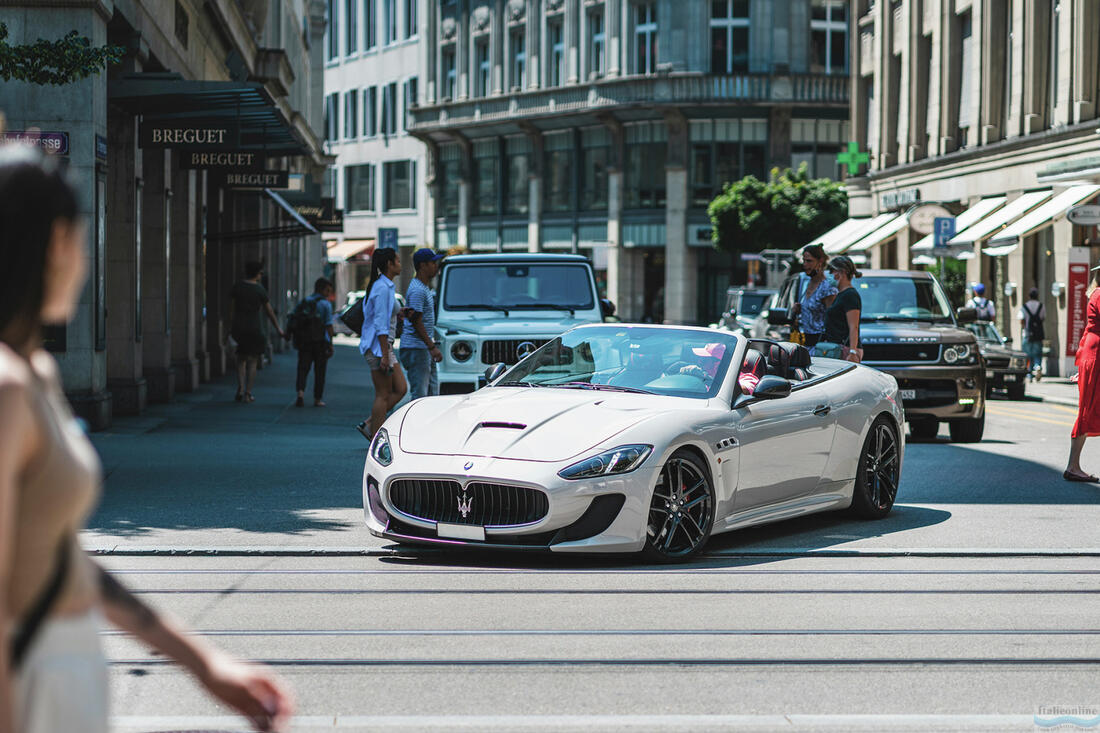 Maserati GranTurismo MC Sport, Curych, Švýcarsko