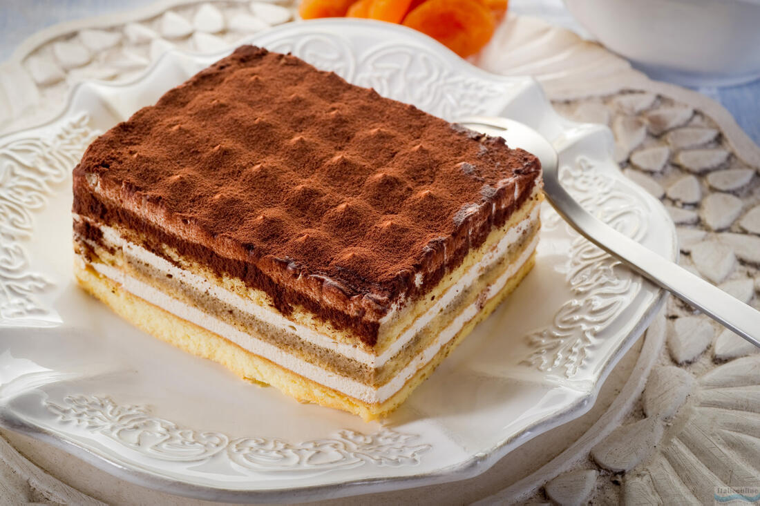 Tradiční italský dezert Tiramisu