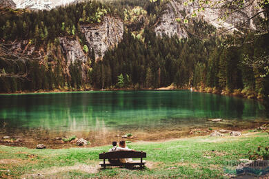 Lago di Tovel - jezero, které měnilo barvy