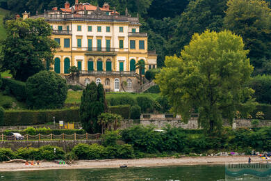 Park a Villa Pallavicino u jezera Maggiore