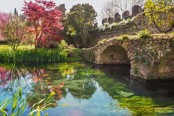 Kouzelná zahrada Giardino di Ninfa