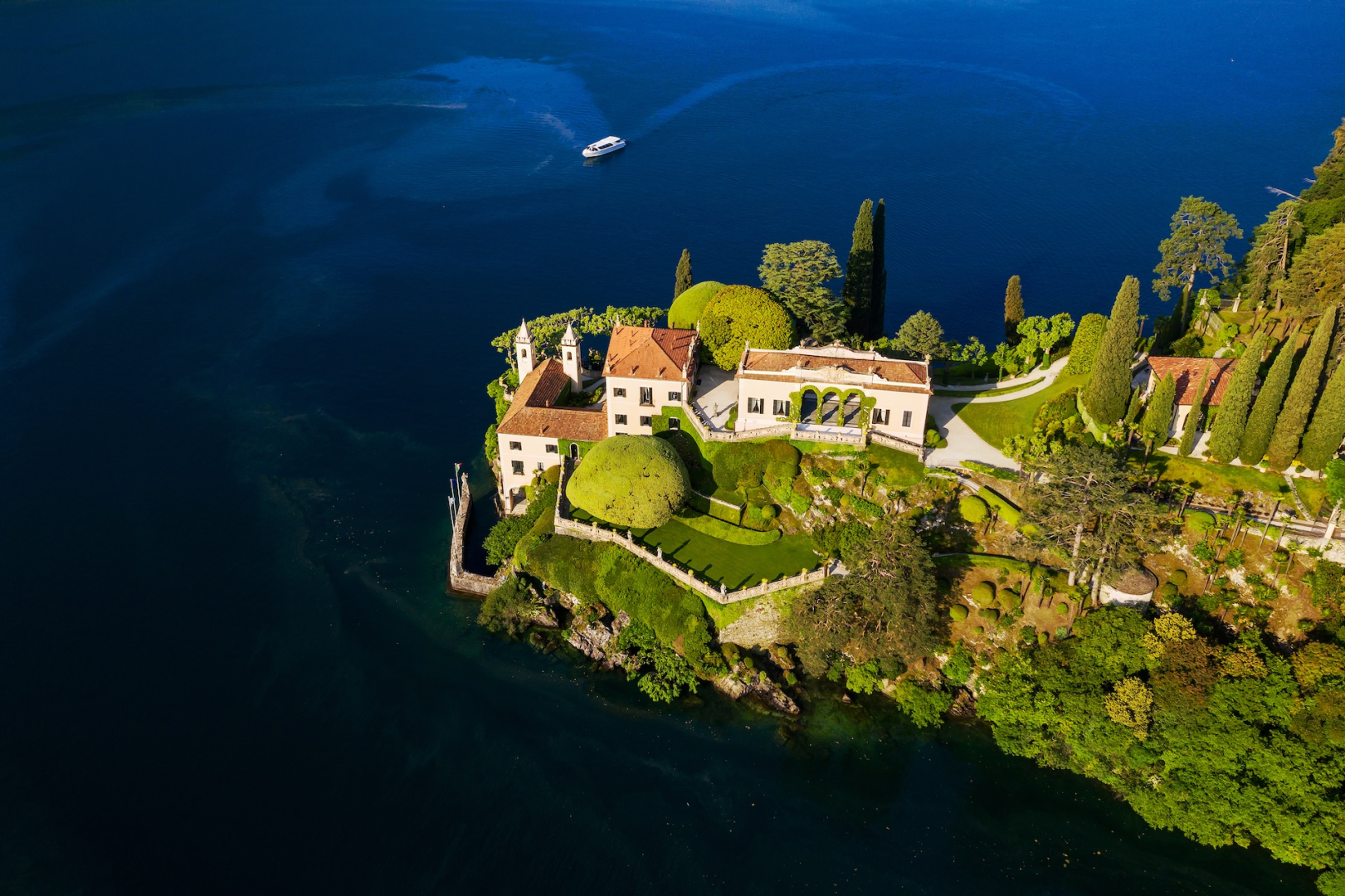 Villa del Balbianello, majestátní vila na břehu jezera Como