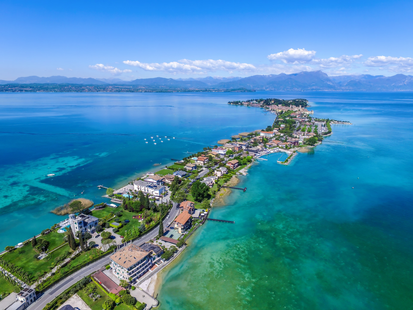 Sirmione - 3 pláže ideální pro rodiny s dětmi